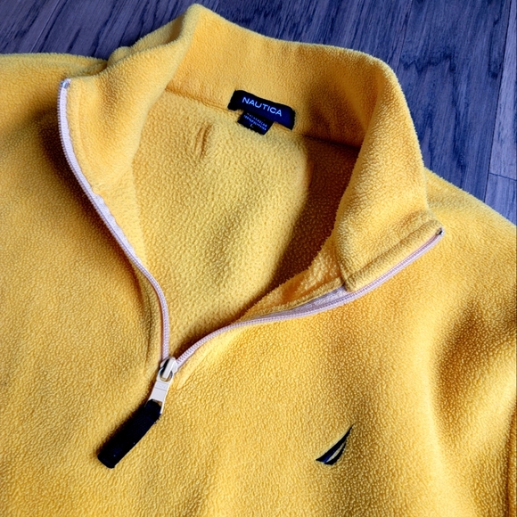 NAUTICA SET OF 2- MENS FLEECE HEAVY DUTY PULLOVER HALF ZIP SWEATSHIRT JACKET - Picture 6 of 11